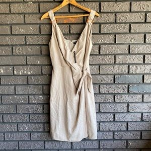 NWT The Limited Linen Wrap Dress Sz 6